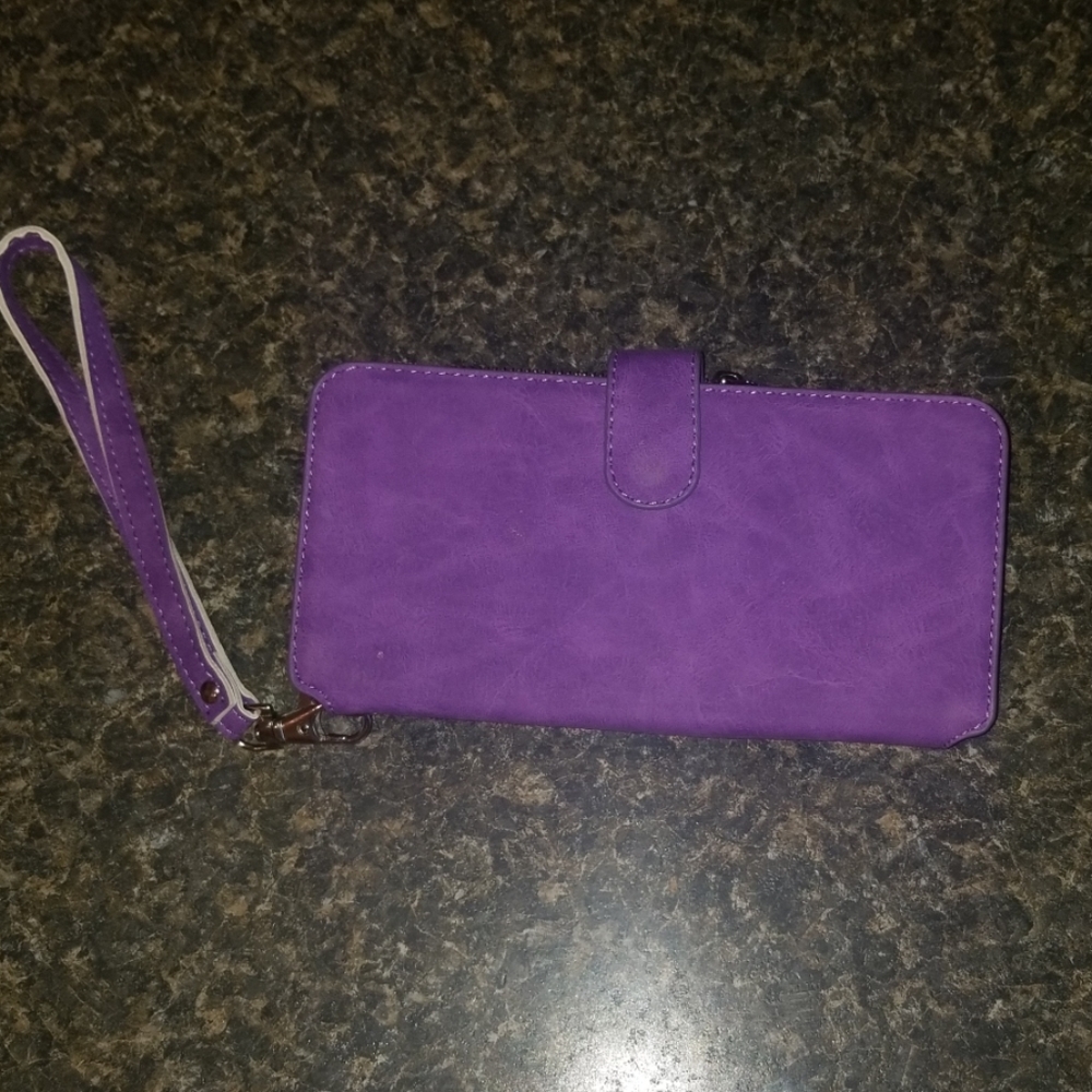 Galaxy note 9 magnetic phone wristlet and case